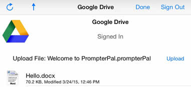 GoogleDriveUpload