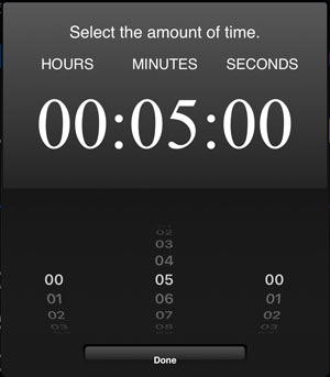 TimePicker