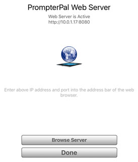 WebServerDIalog