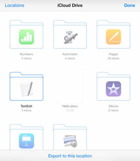 iCloudDriveExport