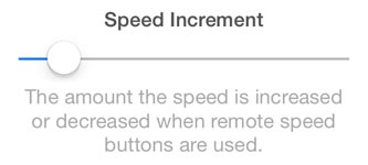 SpeedIncrement