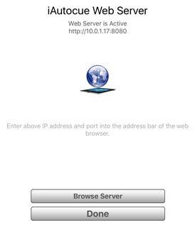 WebServerDIalog